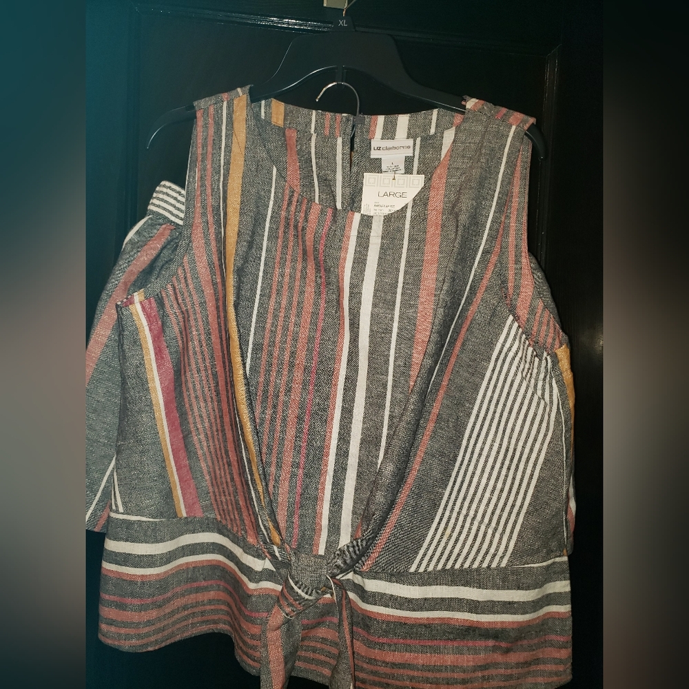 NWT Liz Claiborne 2-pc Shorts & Top Set